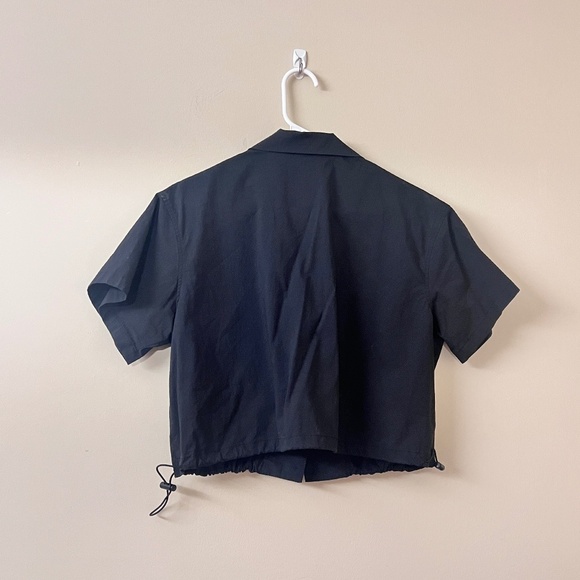GU Utility Shirt; Cropped Short Sleeve Jacket - Picture 2 of 4